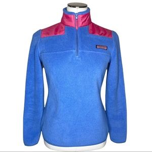 Vineyard Vines Fleece Shep 1/4 Zip Pullover Shirt